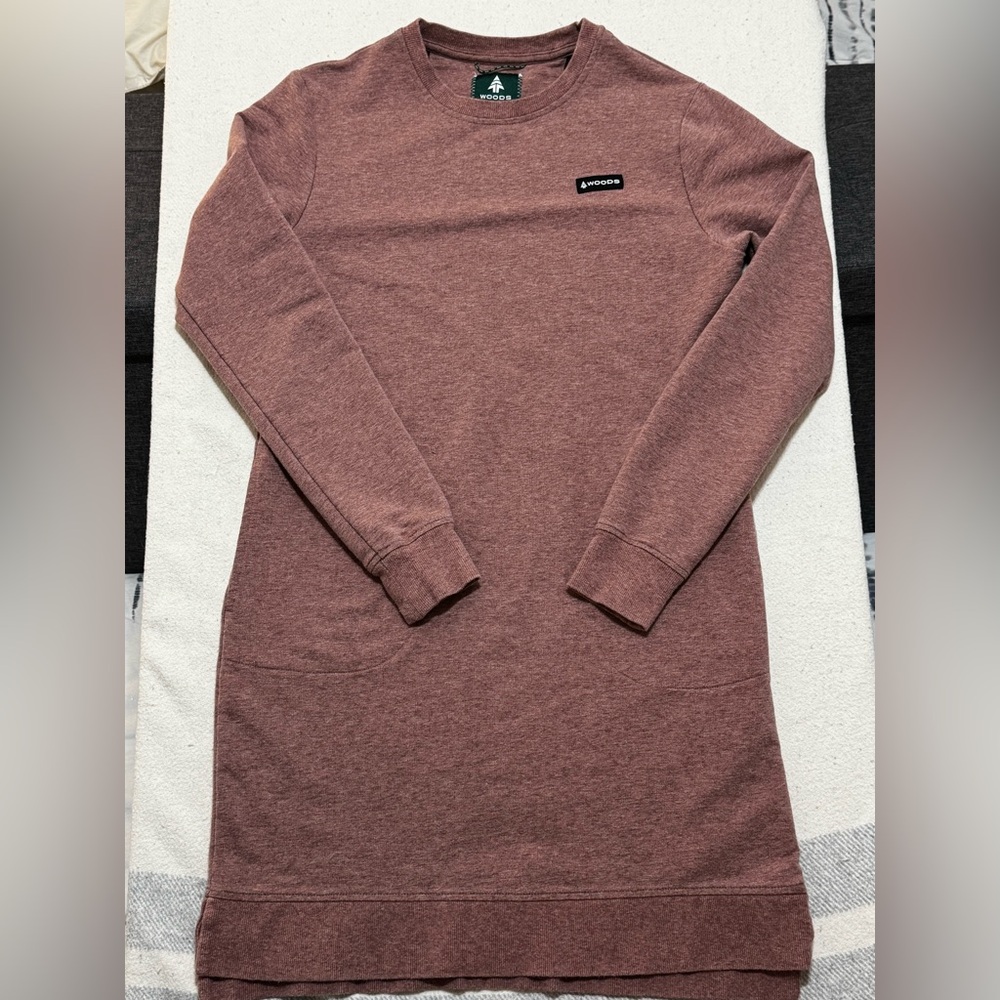 Woods Mauve Sweater Dress
